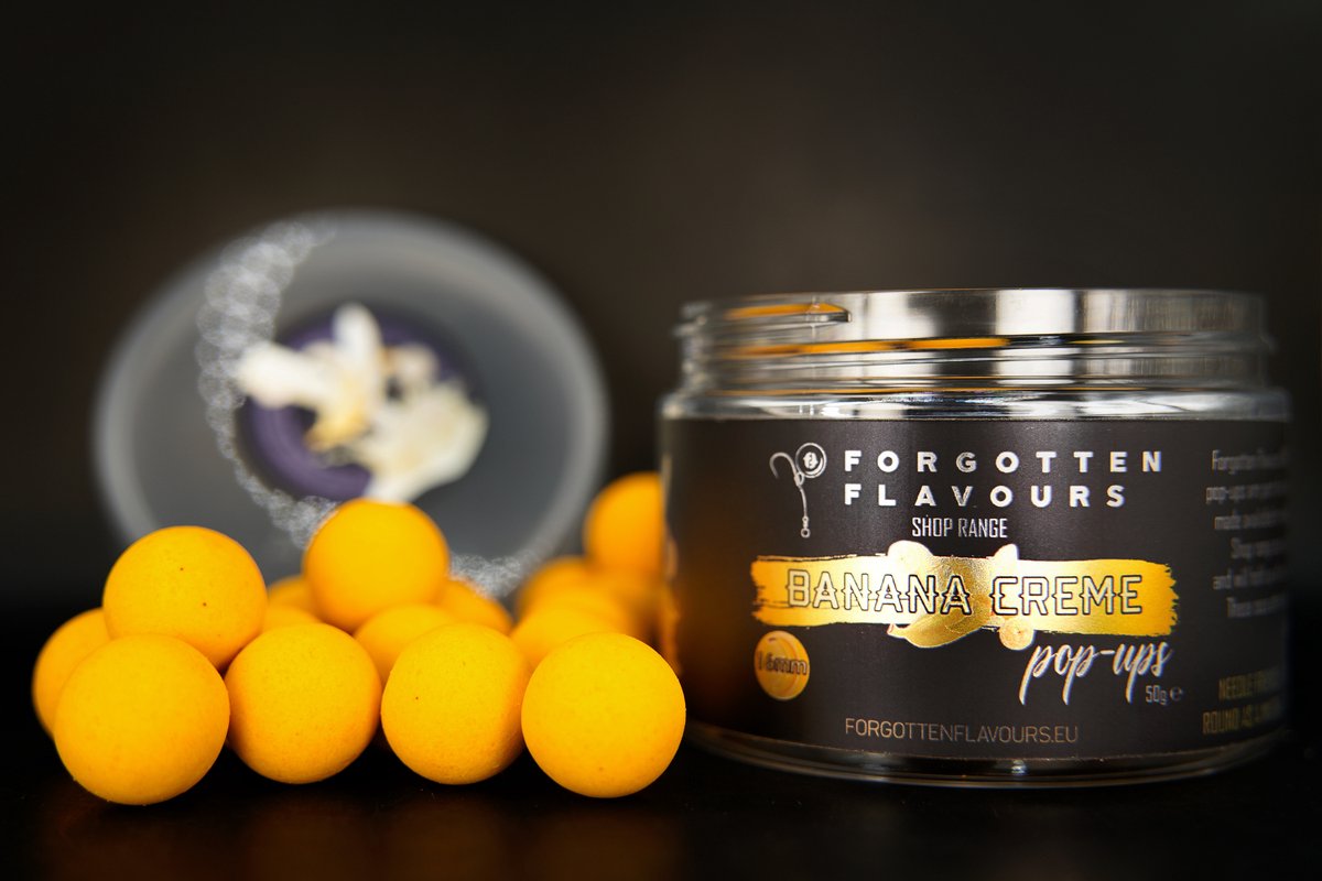 Forgotten Flavours Shop Range - Banana Crème pop-ups