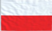 CHPN - Vlag - Vlag van Polen - Poolse vlag - Poolse Gemeenschaps Vlag - 90/150CM - Poland flag - PL - Warschau