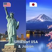 Data Simkaart USA & Japan - 10GB
