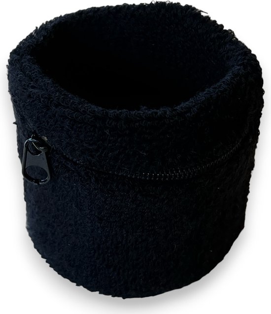 Benza Pols Zweetbandjes zwart