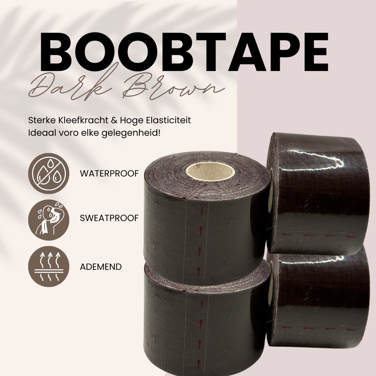 Boob Tape - 100% Huidvriendelijk - Plak BH - 5 meter - Fashion