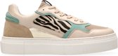 Maruti - Baskets pour femmes Tavi Blauw - Offwhite - Blue - Zebra - 42