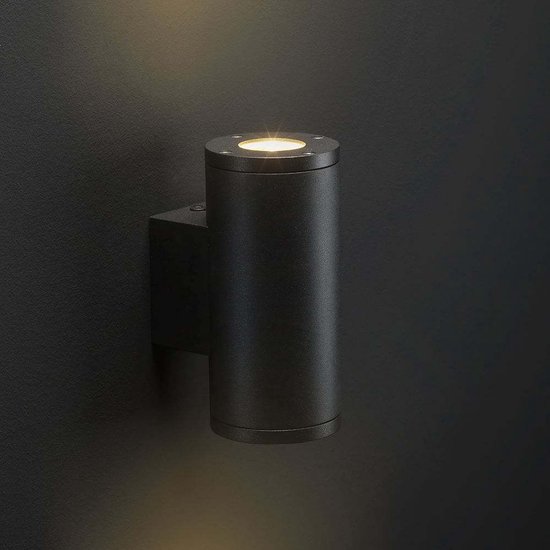 Cree LED wandlamp Amarante – 3W / aluminium / 230V / IP65 / waterdicht / buitenlamp / buitenverlichting / tuinverlichting / tuinlamp / warmwit