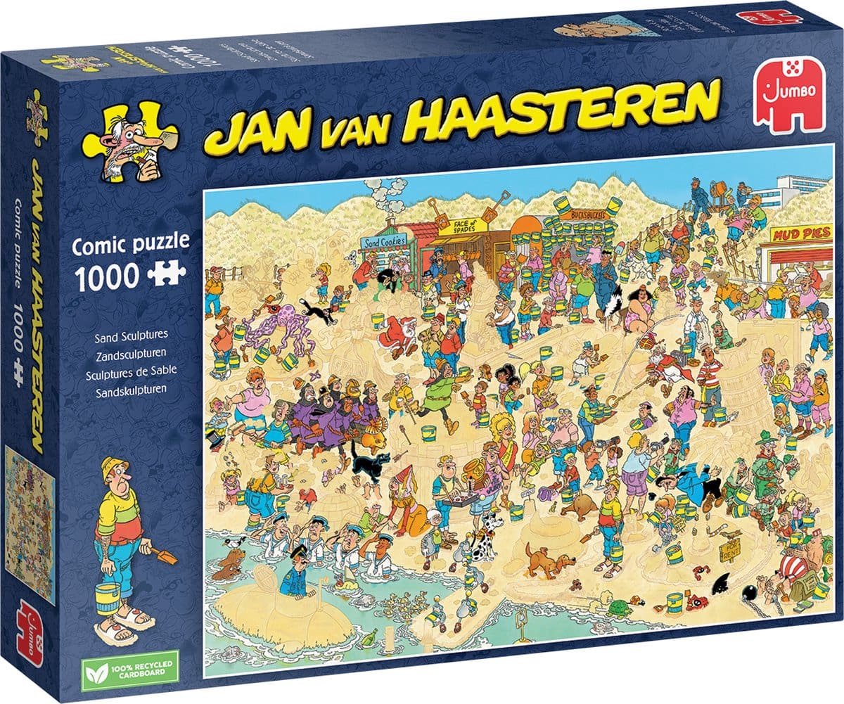 Jan van Haasteren Zandsculpturen - Legpuzzel - 1000 stukjes