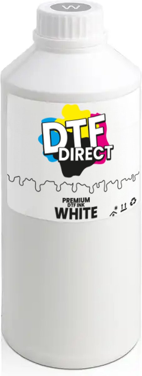 DTFDirect - 1000ml Dtf inkt - White/Wit