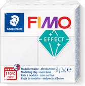 FIMO effect - pâte à modeler durcissant au four bloc standard 57 g - blanc galaxie