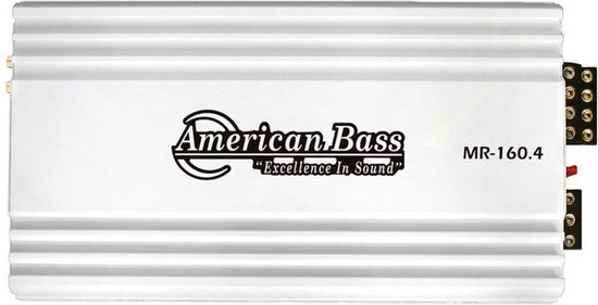American Bass MR-160.4 VLF Competition 4 kanaals versterker Marine Auto / boot