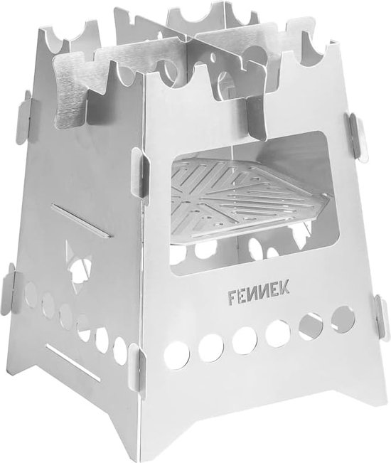tent kachel / Draagbare Lichtgewicht - camping gas stove Portable collapsible, ‎12 x 12 x 16 cm — afbeelding 4