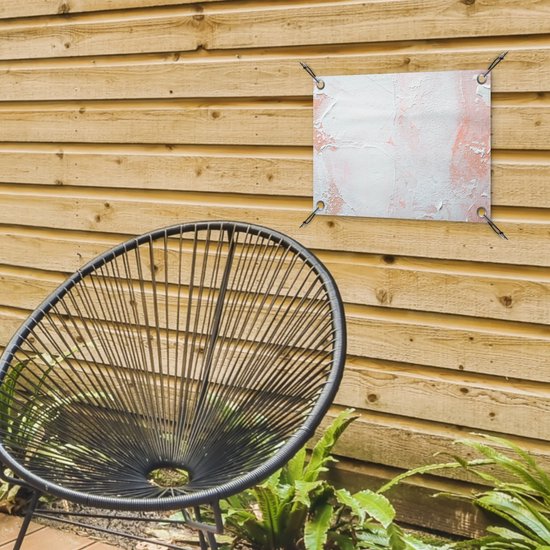 Décoration de Jardin Peinture - Abstrait - Design - 40x30 cm - Toile de jardin - Poster extérieur