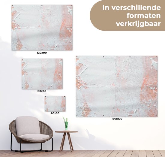 Décoration de Jardin Peinture - Abstrait - Design - 40x30 cm - Toile de jardin - Poster extérieur