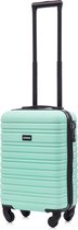 Valise de voyage bagage à main BlockTravel XS avec roulettes amovibles 29 litres - serrure TSA intégrée - légère - vert menthe