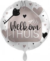 Folieballon Welkom Thuis- Ballon Welkom thuis- Ballon Sleutel- 18 inch/45 cm- Ballon Welkom- Thuis- Terug- Ballon Housewarming- Feest- Themafeest- Versiering- Feestartikelen- Heliumballon ongevuld- Top1cadeau