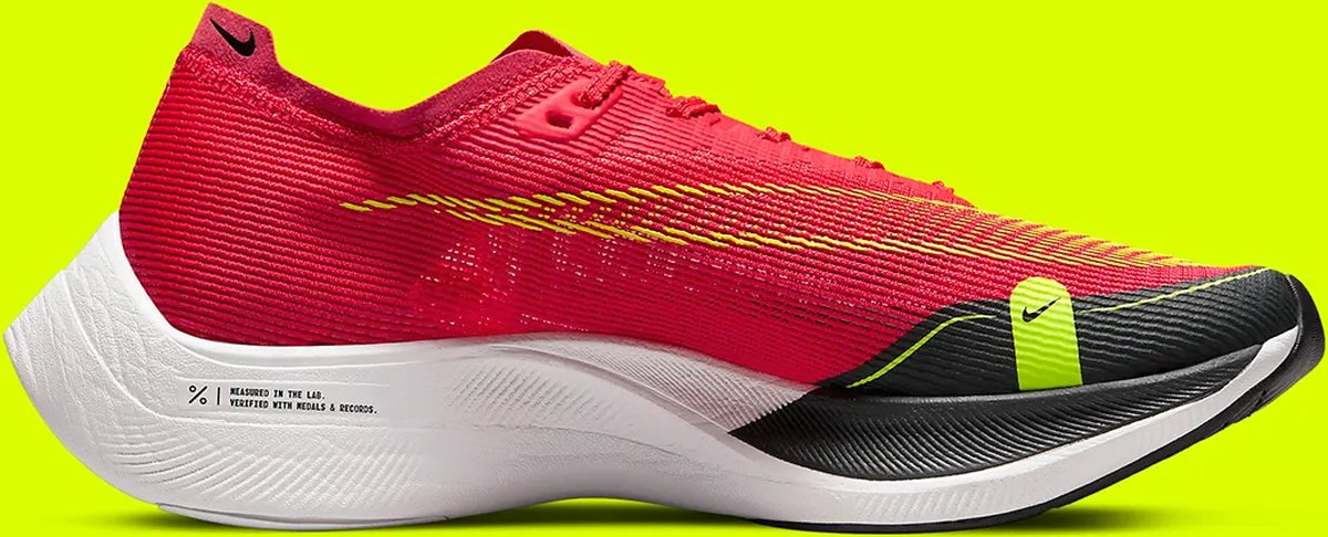 Running Nike ZoomX VaporFly NEXT% 2 “ & Volt” Rood