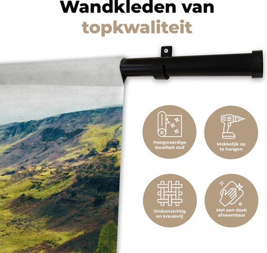 Tenture murale - La Melkmeisje - Water - Vermeer - 150x112 cm - Tapisserie