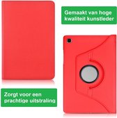 Phreeze Draaibare Tablethoes - Geschikt voor Samsung Galaxy Tab A7 10.4 Hoes (2020) - Case Cover - Met Standaard - Rood