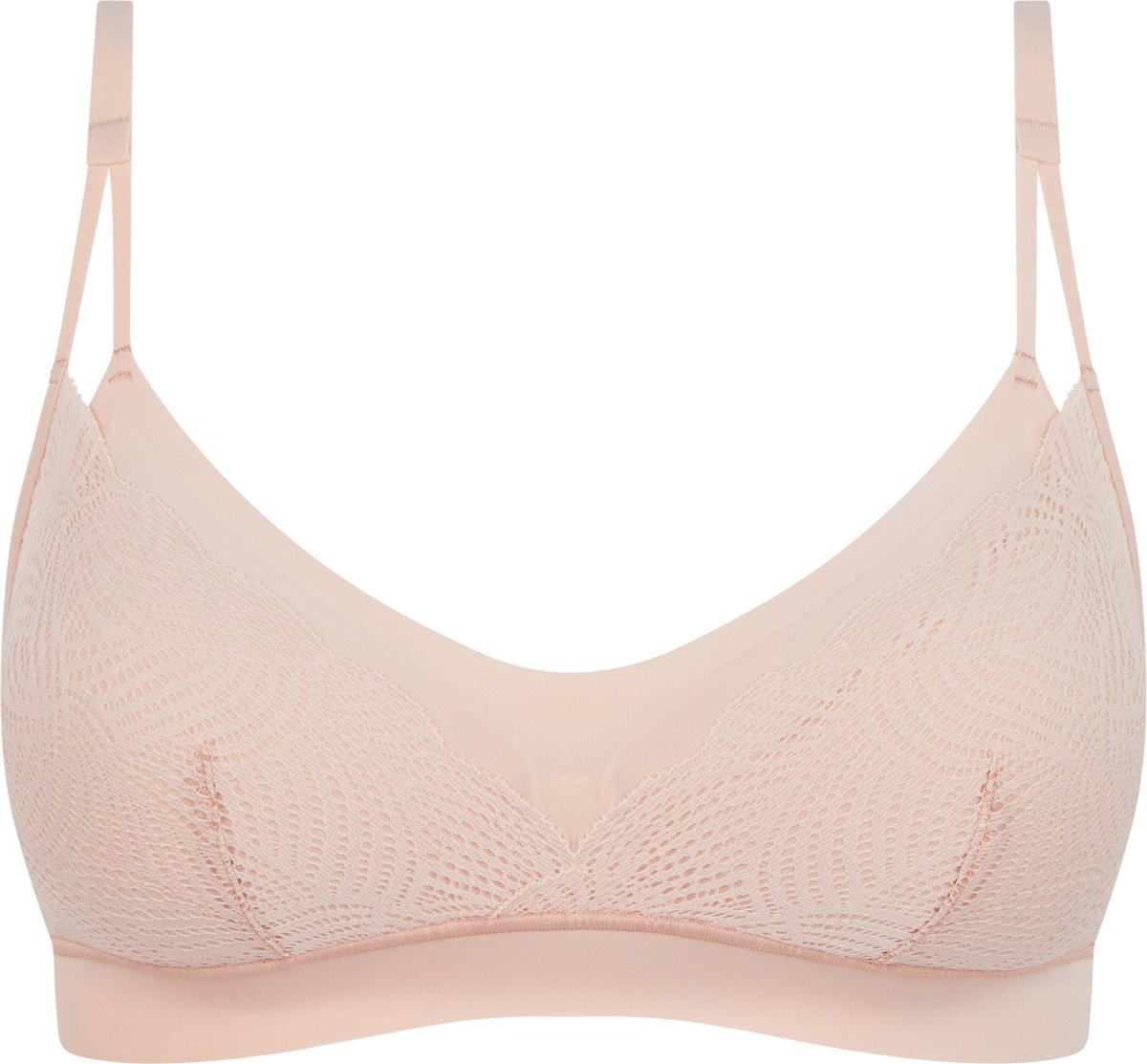 Chantelle SoftStretch - Kanten bralette - Golden Beige