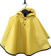 Ducksday- poncho de pluie enfant - imperméable - coupe-vent - doublé polaire - Yellow Falcon - 2 ans