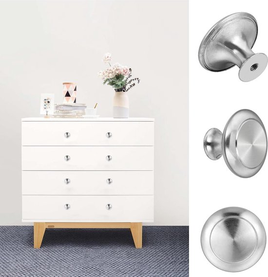 StoreMax handgreep strip metaal zilver 2 stuks kopen? | Kastaccessoires