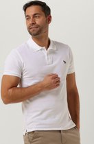 Paul Smith Mens Slim Fit Ss Polo Shirt Zebra Polo's & T-shirts Heren - Polo shirt - Wit - Maat XXL