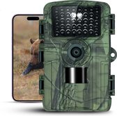BronStore® Wildcamera met Wifi & Nachtzicht – Wildlife Bewakingscamera – 48MP – Waterdicht – Inclusief 64GB SD Kaart