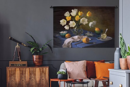 Tapisserie - Nature morte - Couleurs - Table - 150x100 cm - Tapisserie