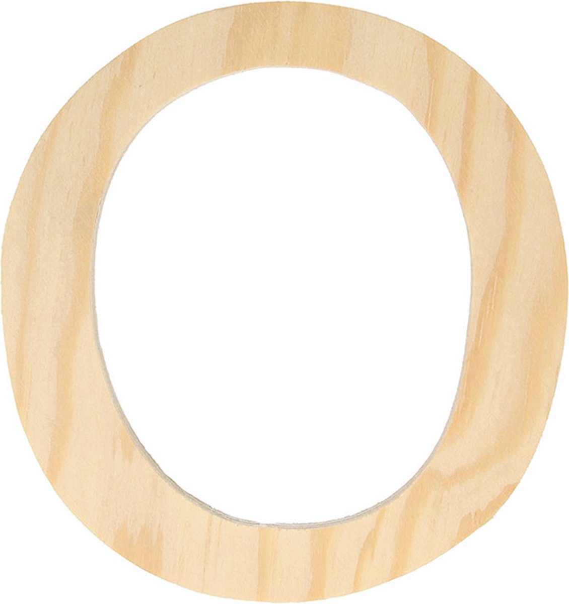 Artemio houten letter O 11.5 cm