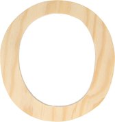 Artemio houten letter O 11.5 cm