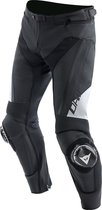 Dainese Delta 4 Leather Pants Black White 50 - Maat - Broek