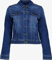 Veste en jean pour femme TwoDay bleu foncé - Taille XL