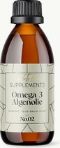 Pure Omega 3 Algenolie 150 ML - Charlotte Labee Supplementen - 150 ml