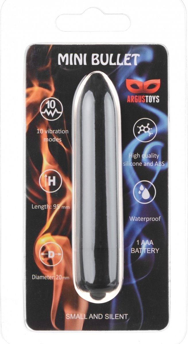 Goedkoopste Argus Sensa Spark Zwarte 9.5 CM Bullet Vibrator