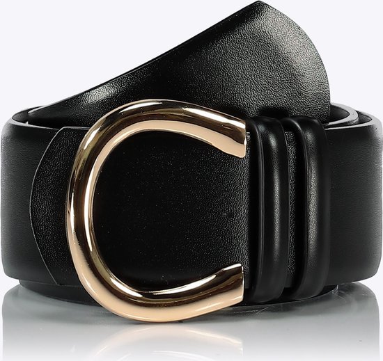 100% Leren kwaliteits riem 5 cm breed Donkerbruin | Breedte: > 4 t/m 6 cm | Flores' Lederwaren