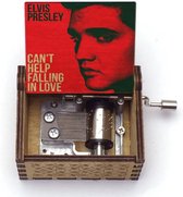 Houten Muziekdoosje Elvis Presley