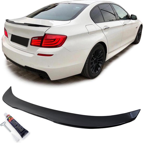 Achterklep Spoiler Voor Bmw 5 Serie F10 Ducktale Glans Zwart 2009 t/m 2017 M5 Look