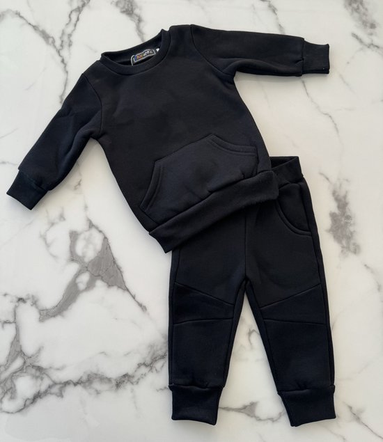 Ensemble 2 pièces Bébé garçon "Zwart", disponible du 68 au 104