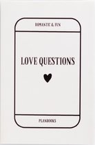 Planbooks - Cartes de conversation - Questions d'amour - Kletspot d'adultes - Cartes de conversation - Conversation franche - Jeu de questions
