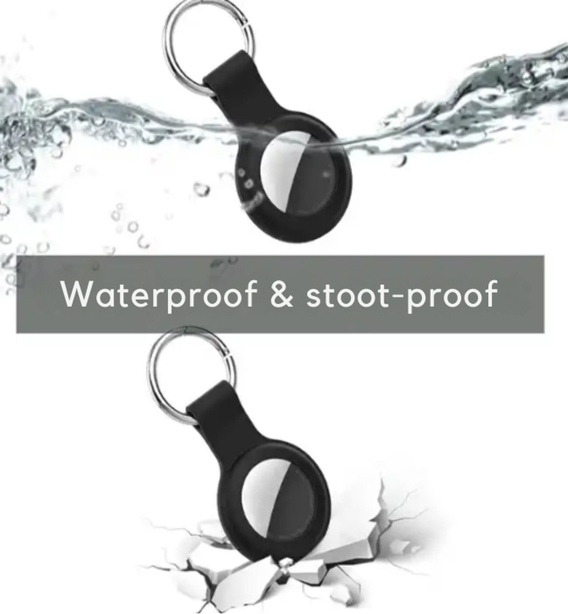 GPS tracker met sleutelhanger zwart GPS tracker zonder abonnement