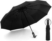 Avoir Avoir®-Inklapbare Paraplu-Regen- en Windbescherming-10 armig -Zwart-Waterdicht-Opvouwbaar-Geschikt voor Volwassenen-Tas of Koffer-Gemaakt in China