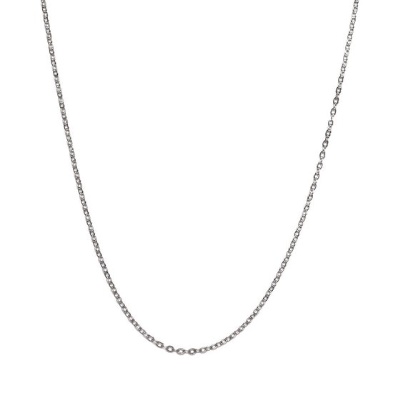 Zentana - Zilveren Ketting - 925 Sterling Zilver - Halsketting - 45 cm - Sieraden voor Vrouwen & Dames