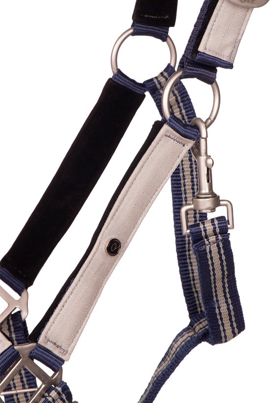 Qhp Halter set Turnout Collection Marron clair - Marron clair - cheval