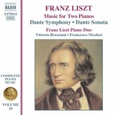 Vittorio Bresciani & Francesco Nicolosi - Liszt: Music For Two Pianos: Dante Symphony; Dante Sonata (CD)