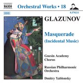 Gnesin Academy Chorus, Russian Philharmonic Orchestra, Dmitry Yablonsky - Glazunov: Masquerade (Incidental Music) (CD)
