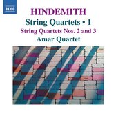 Amar Quartet - Hindemith: String Quartets, 1 (String Quartets Nos. 2 And 3) (CD)