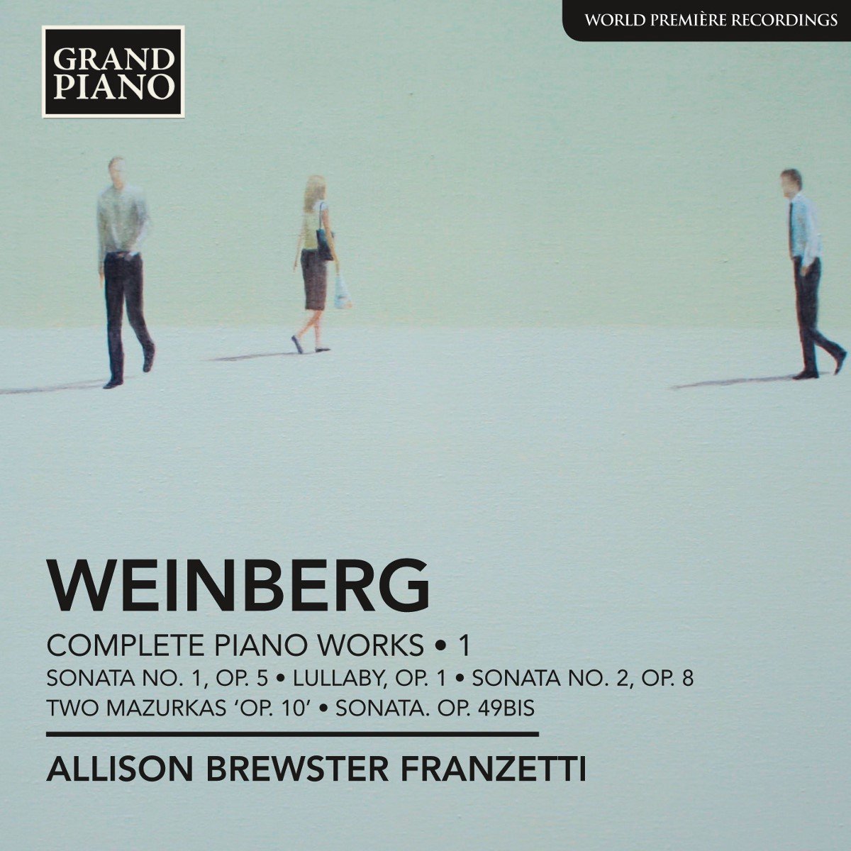Allison Brewster Franzetti - Weinberg: Complete Piano Works 1 (CD)