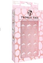 W7 Twinkle Toes False Toe nails 24 pcs