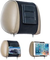 Support d'appui-tête de voiture pour tablettes et téléphones avec écrans de 5 à 10,5 pouces - compatible avec iPhone iPad Air Mini, Galaxy, Switch