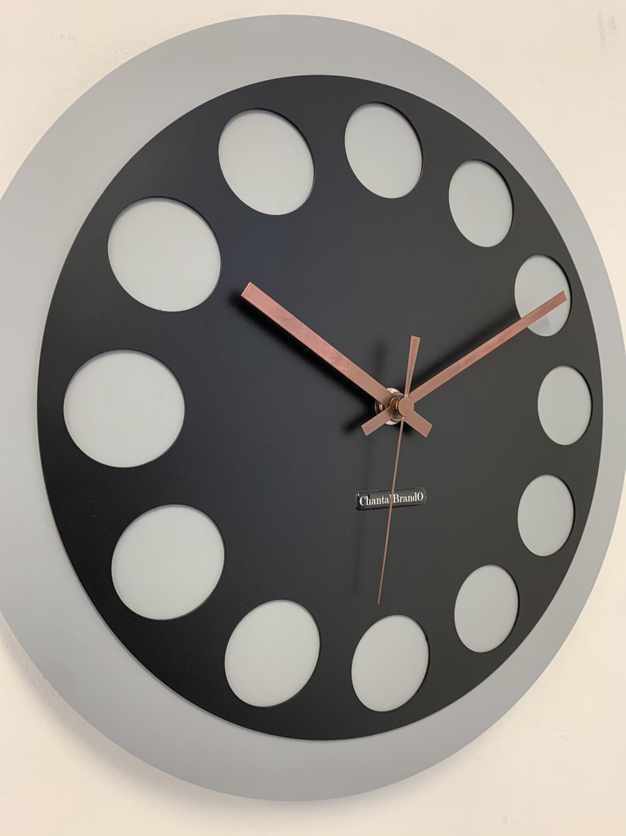 Wandklok CHANTALBRANDO -- MERCURIUS -- MODERN DESIGN --