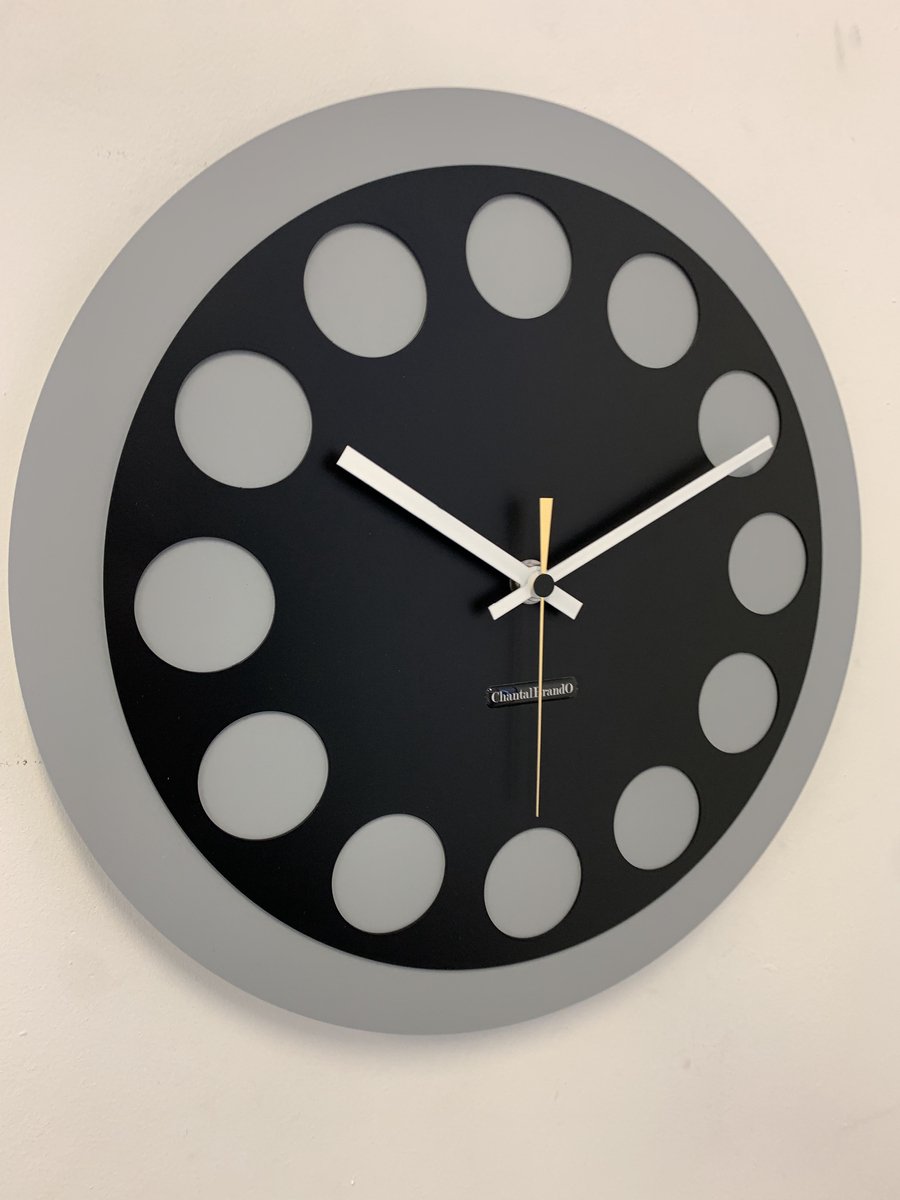 Wandklok CHANTALBRANDO -- MERCURIUS -- MODERN DESIGN --