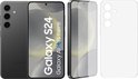 Samsung Galaxy S24 5G - 128GB + Clear Case + Screen Protector - Onyx Black