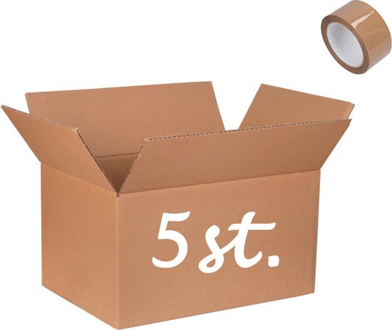 25 Boîtes En Carton 8 X 4 X 2 Pouces – Parfaites Pour L'expédition Et Le Rangement
